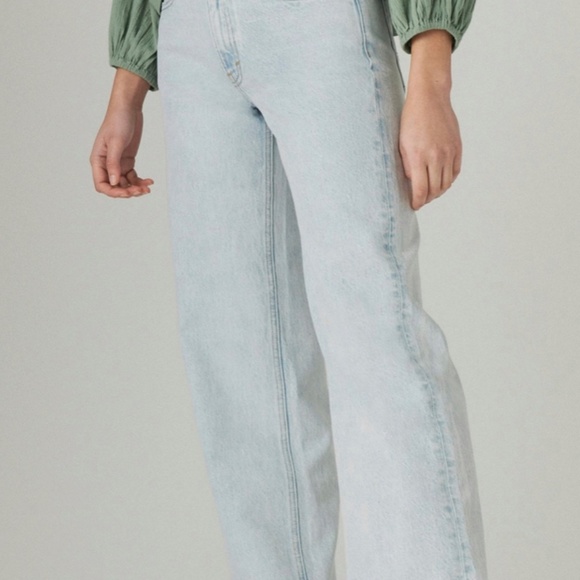 Lucky Brand High Rise Wide Leg Jeans - Picture 2 of 3
